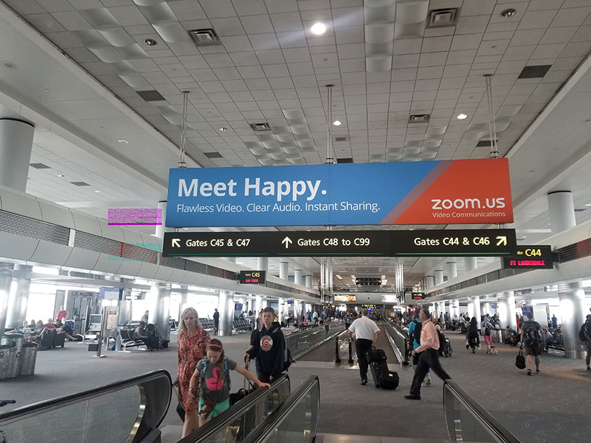 DEN Airport Advertising: Banner