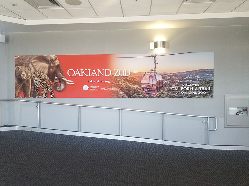 OAK Airport Advertising: Banner 
