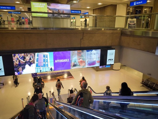Amsterdam Airport Ams Advertising Digital Example 6