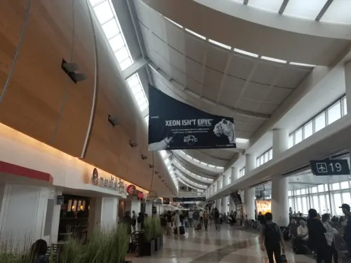 Charlotte Douglas Airport CLT Advertising Static Example 3