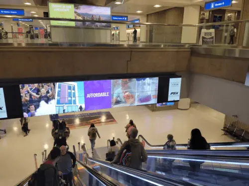 Lisbon Airport Lis Advertising Digital Example 6