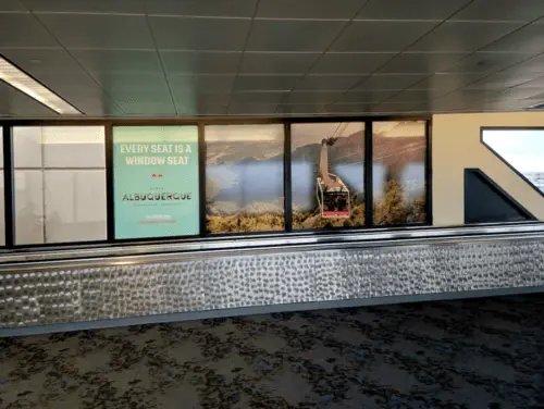 Madrid–Barajas Airport Mad Advertising Static Example 1