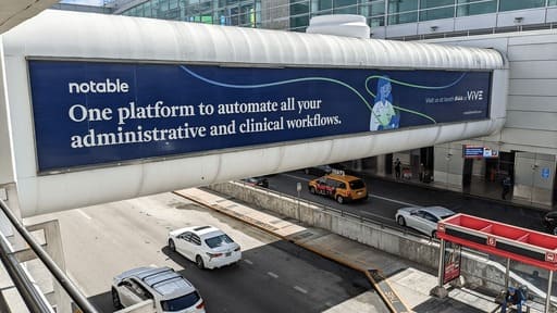 Other Airport Advertising Example 4