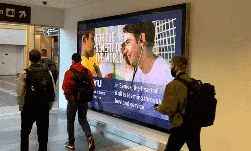BYU Airport Advertising 2