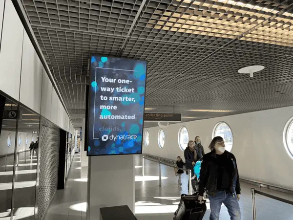 Airport Advertising Dynatrace 2