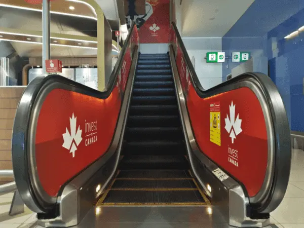 Invest in Canada Airport Advertising 3