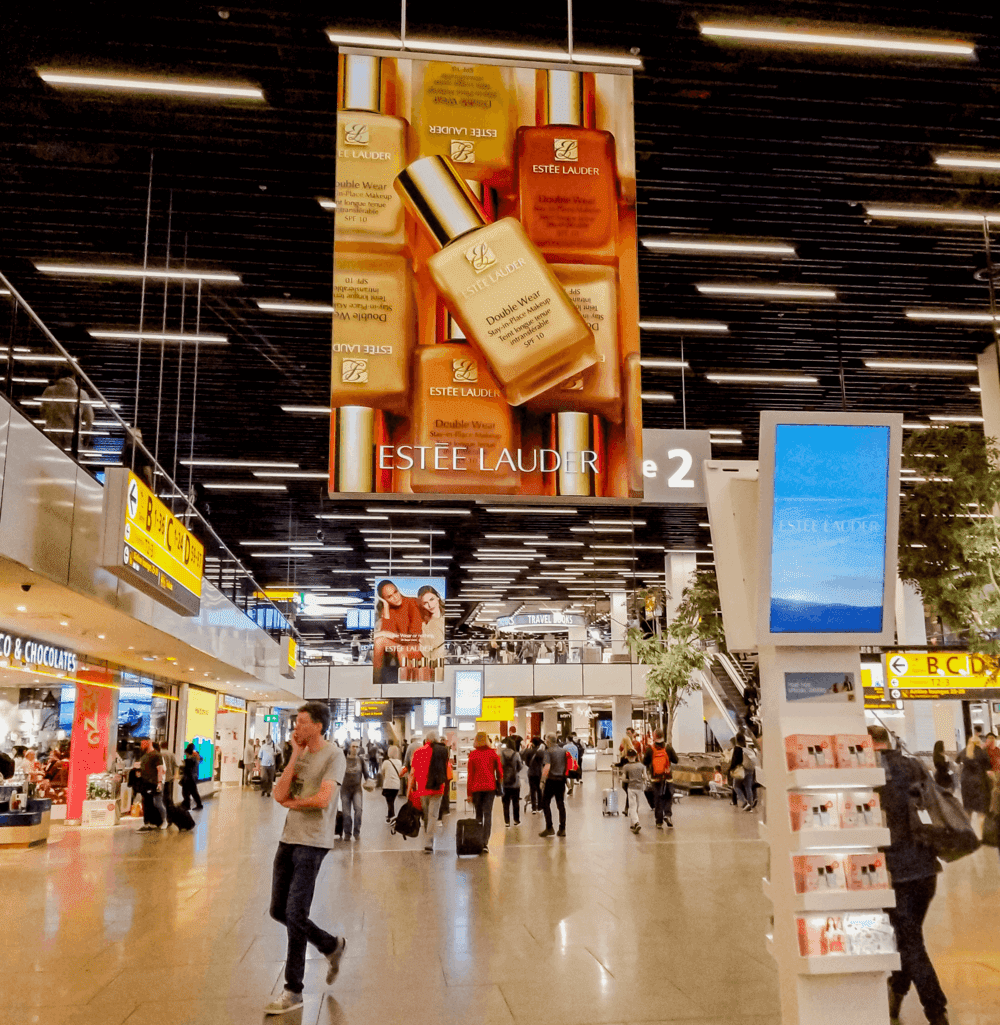 Static and Print Airport Advertising Rates