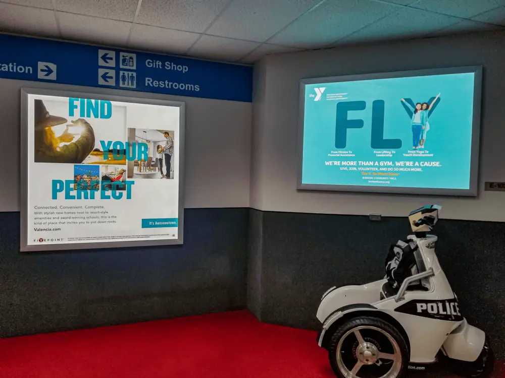 Dioramas Airport Advertising