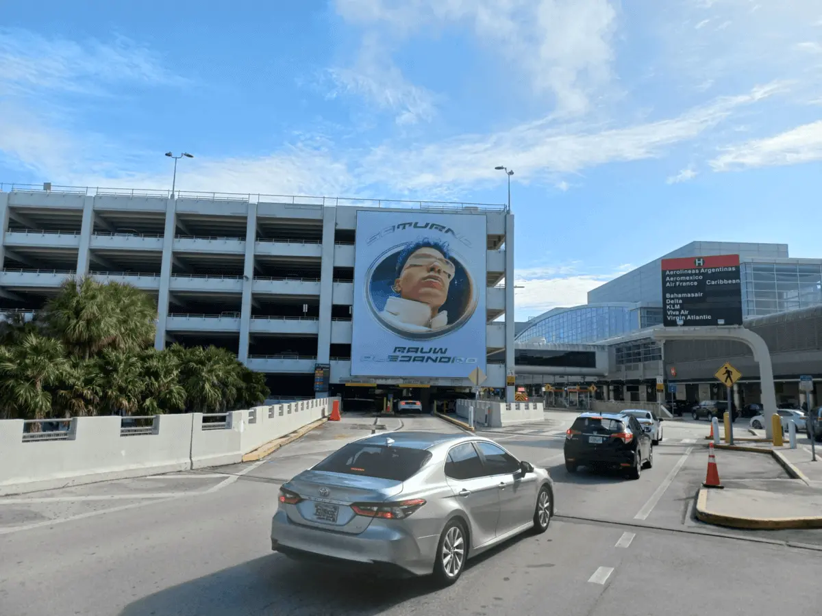 Hong Kong Airport HKG Advertising Exterior Banners A1