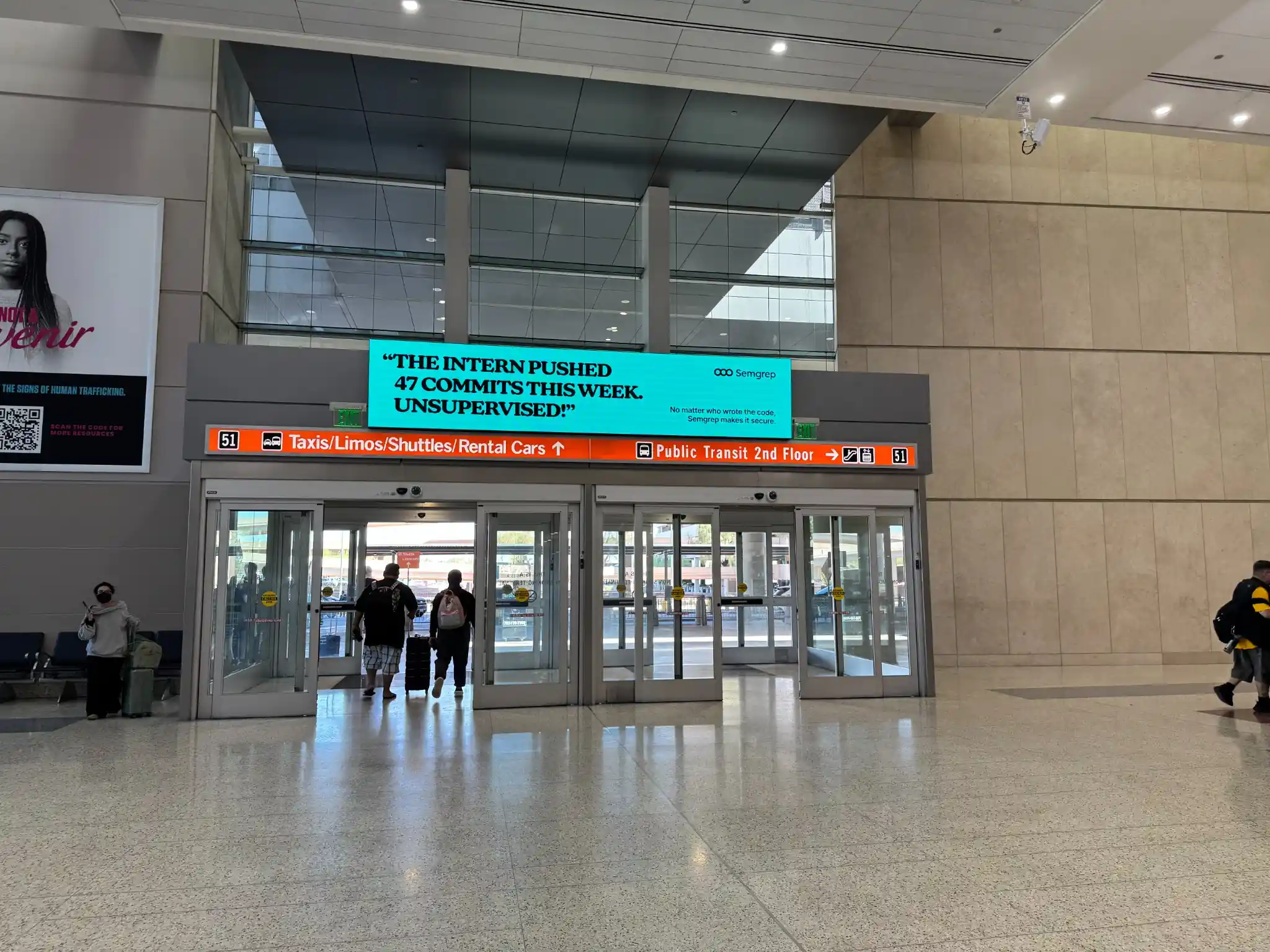 Terminal 3 Digital Arrivals Network at LAS